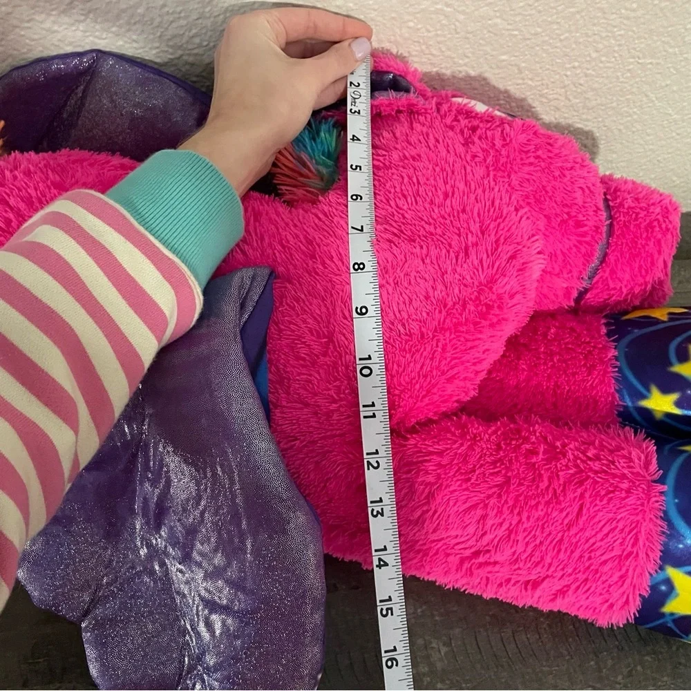 Massive Pink Plush Unicorn stuffed animal